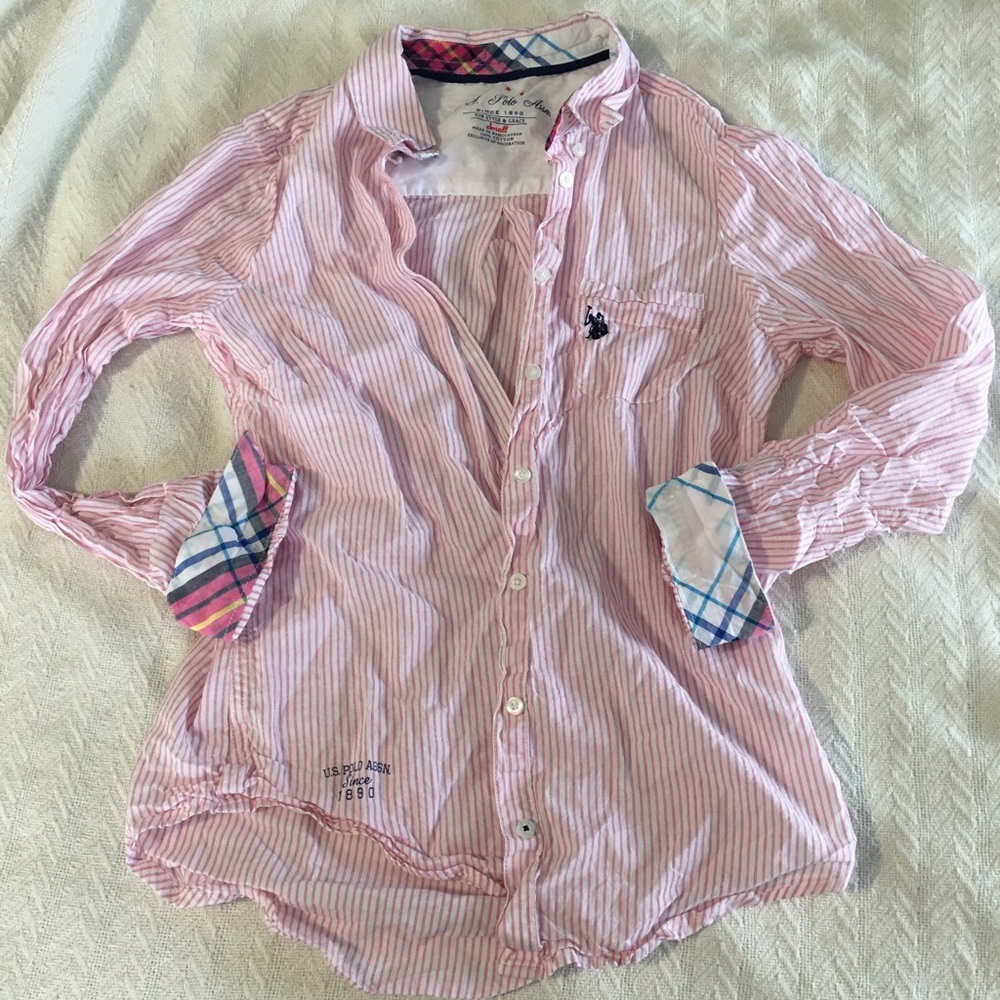 Polo button up shirt